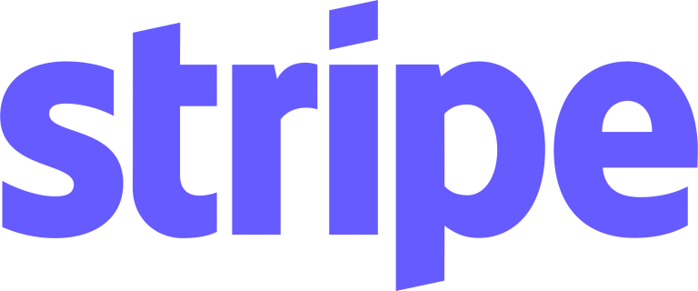 Logo with the word 'trip' in bold blue letters.