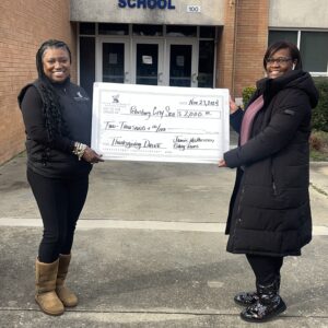BRAVE Thanksgiving Donation to Petersburg City Schools_11.27.2024