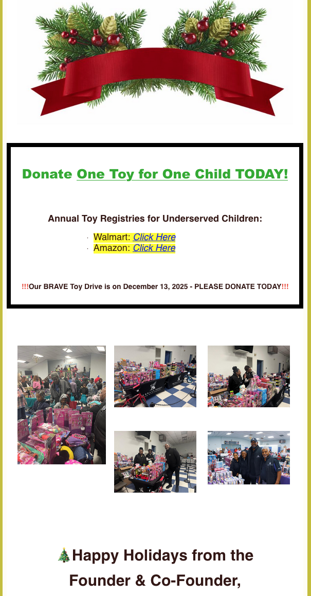 B.R.A.V.E. Newsletter volume 1, page 2