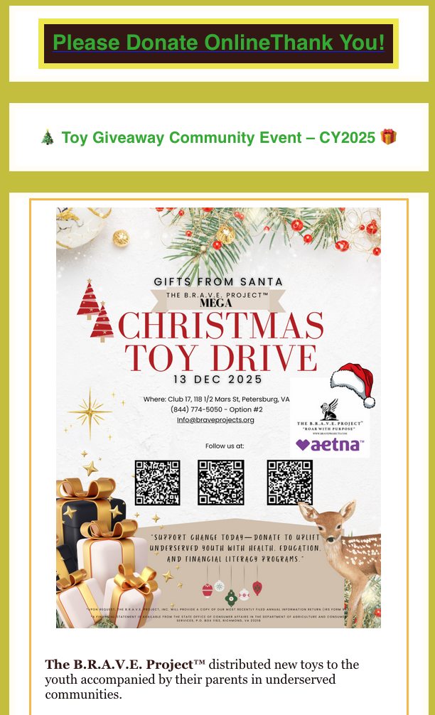 B.R.A.V.E. Newsletter volume 1, page 13