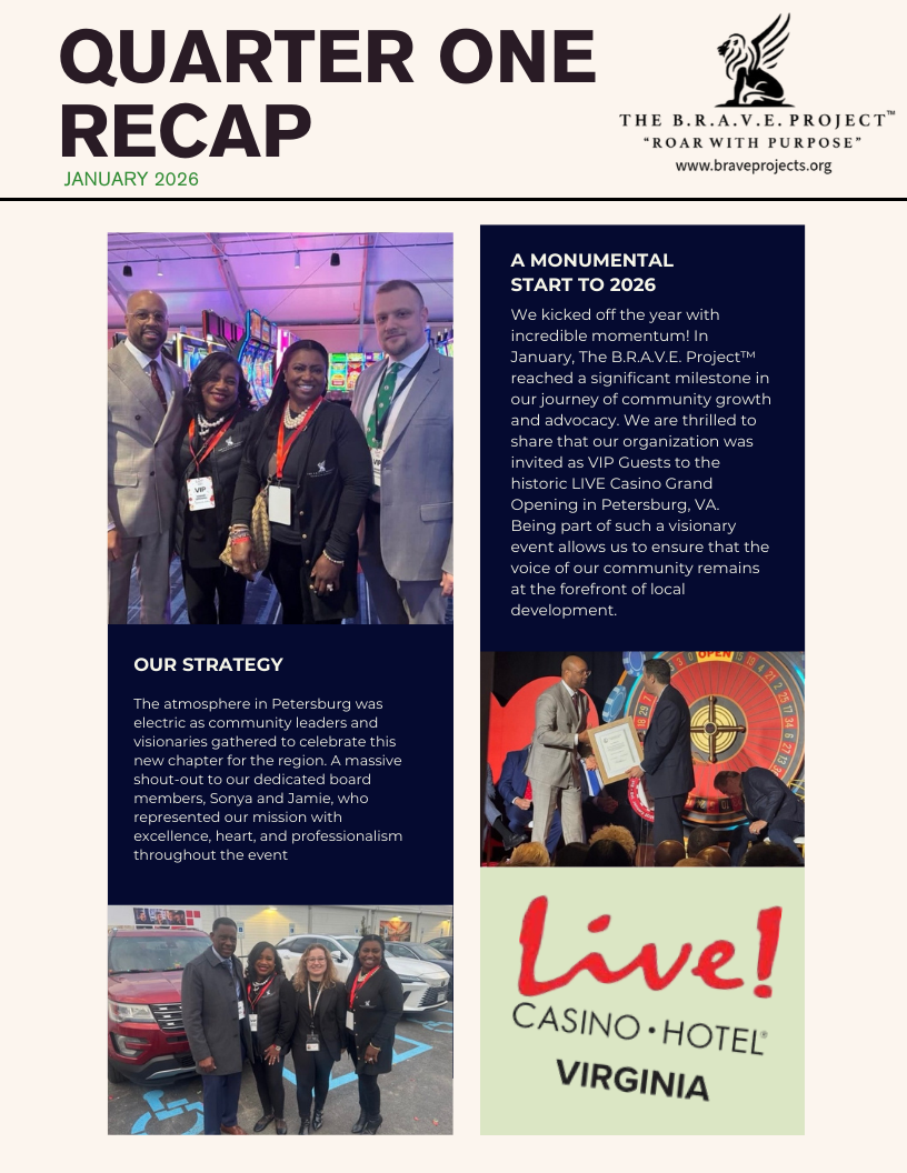 B.R.A.V.E. Newsletter volume 2, page 2